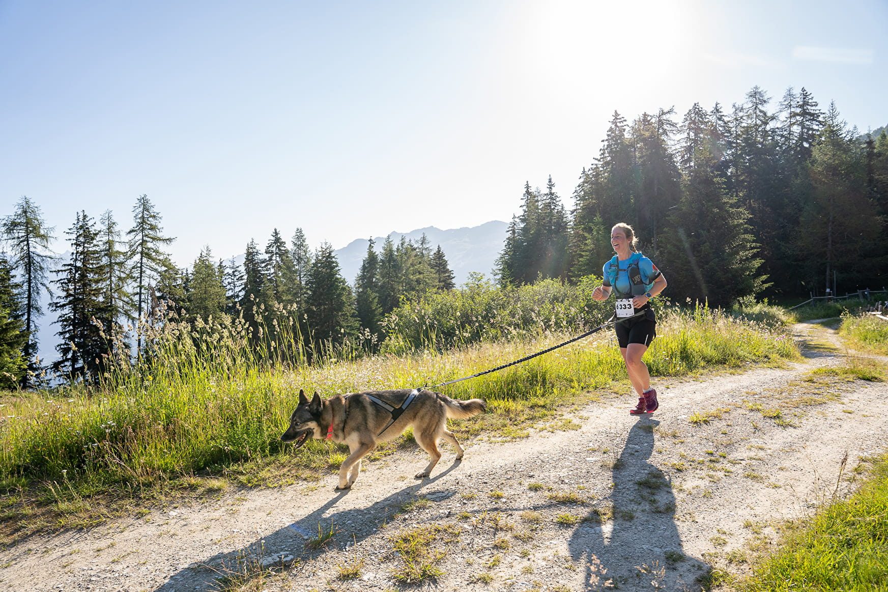 Courir avec son chien 